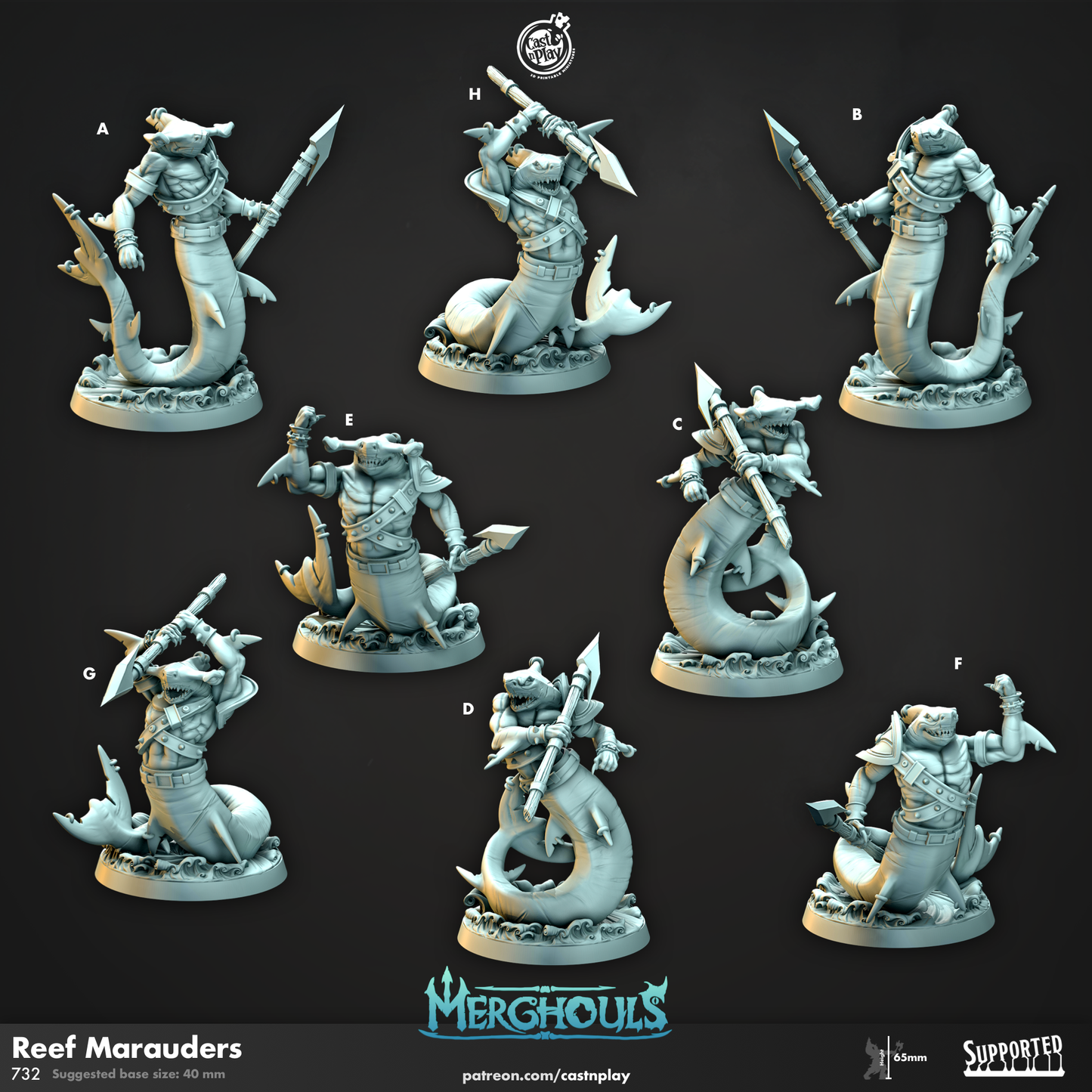 Reef Marauders Set - For D&D Campaigns & Tabletop Games