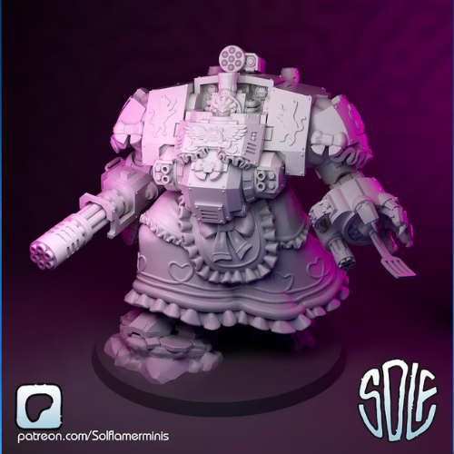 Dreadnought - Maid Marines Miniatures | Compatible with Tabletop Wargames