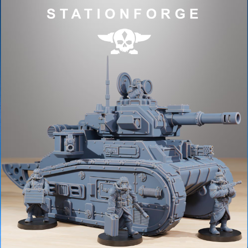Grim Guard Light Tank – Dominate the Battlefield! | Compatible with W40K/WG/SF