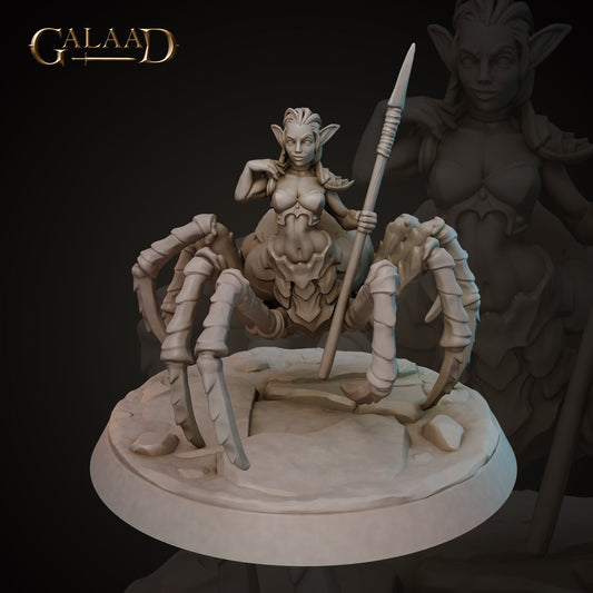 Driders Set 2 v02: 3D Resin Printed DnD (D&D) Pathfinder Miniatures