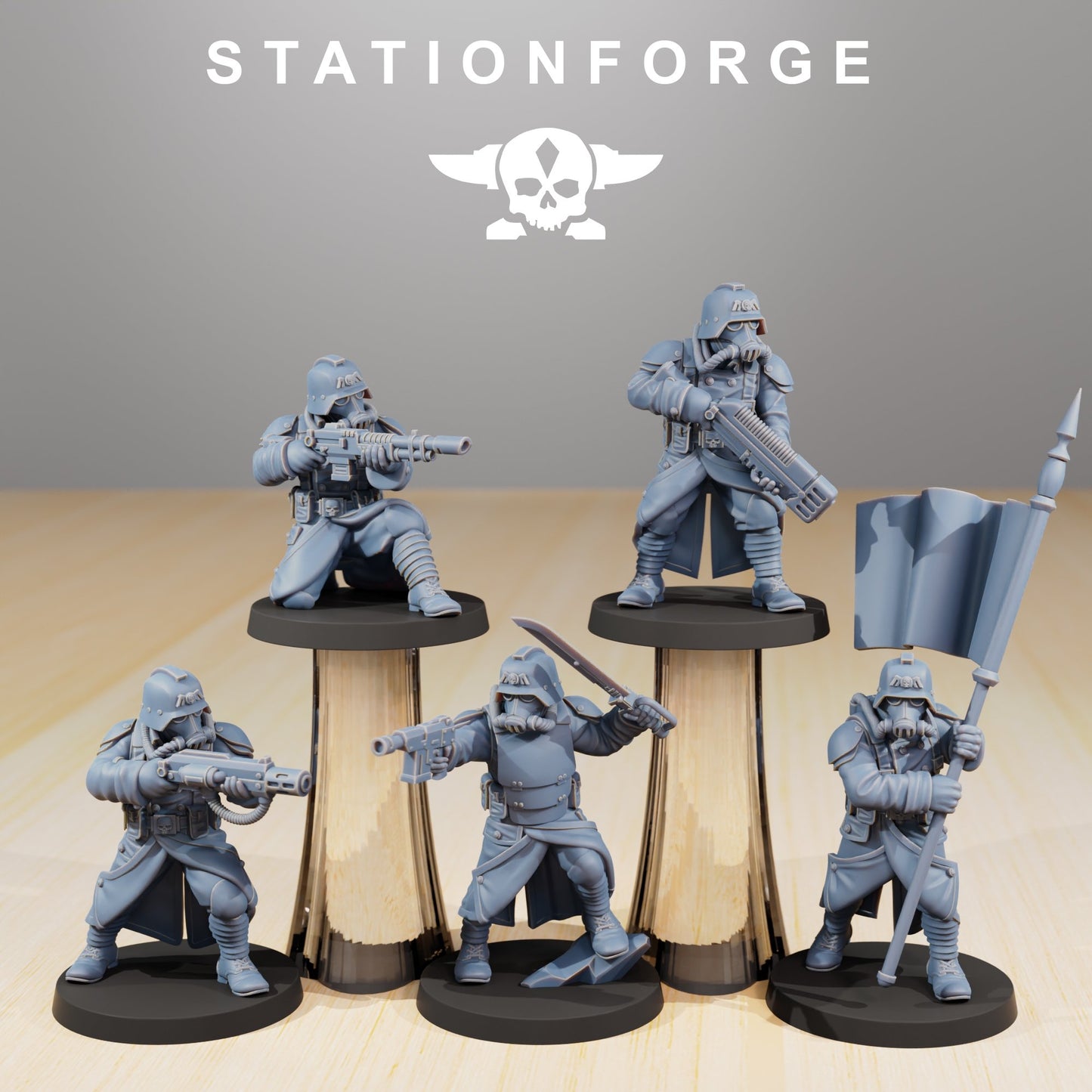 Grim Guard Command Force | Compatible with W40K/WG/SF