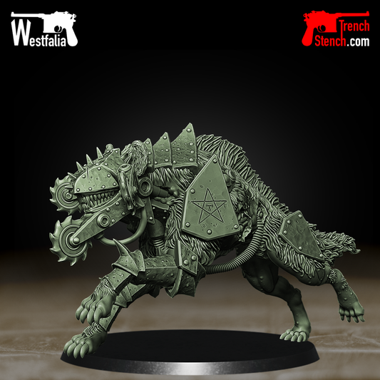 Cadaver Corps War Hyena 2 - Trench Warband Miniatures | Compatible with Tabletop Wargames