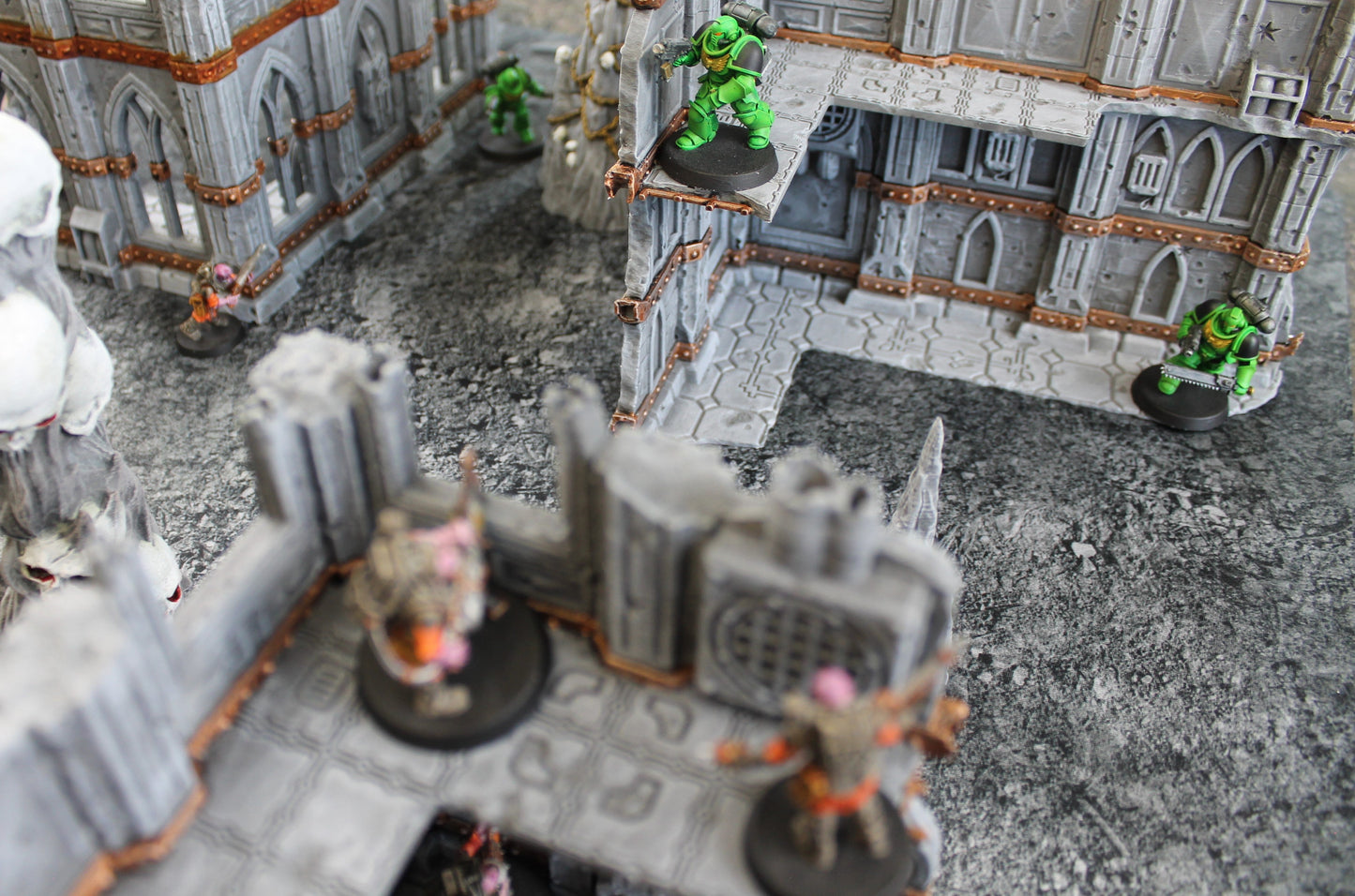 Ashen Wastelands - Neoprene Battle Mat with Bag