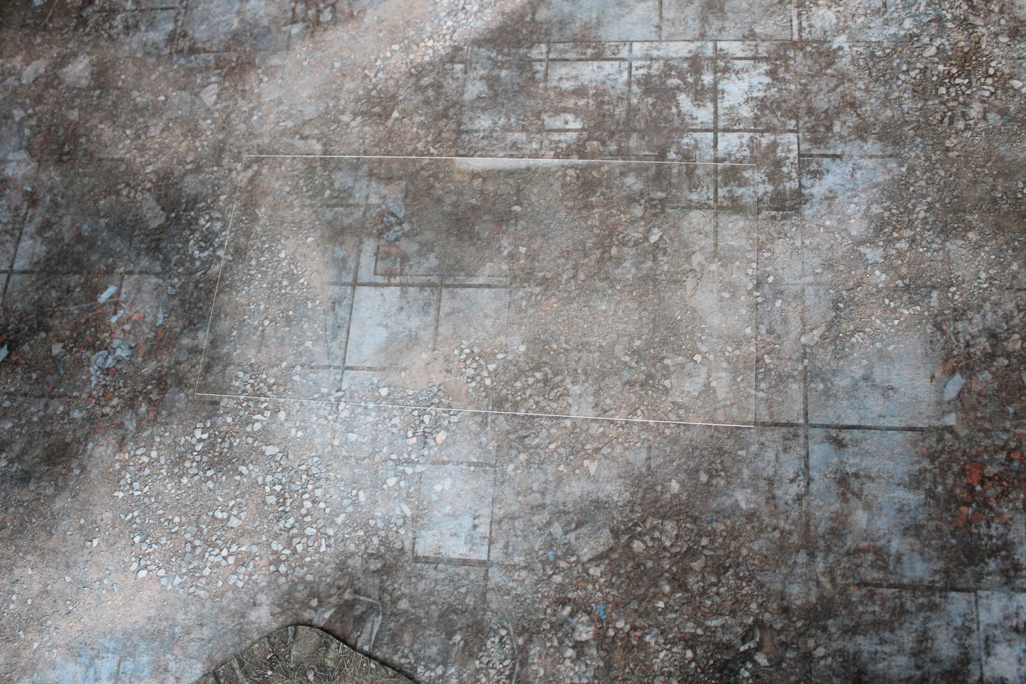Clear Acrylic Terrain Base Markers - 10th Edition Tournament 2023 or WTC 2023