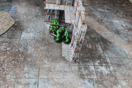Clear Acrylic Terrain Base Markers - 10th Edition Tournament 2023 or WTC 2023