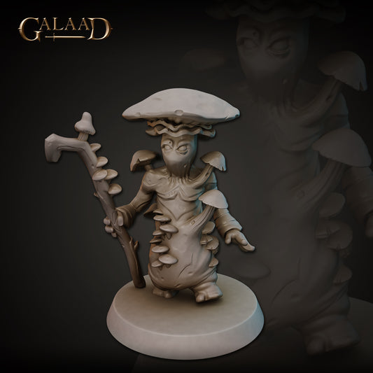 Myconid 02: 3D Resin Printed DnD (D&D) Pathfinder Miniatures