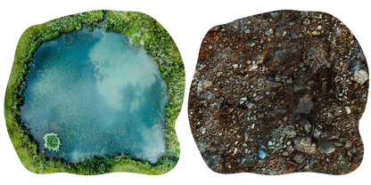 Double Sided Neoprene Terrain Table Set