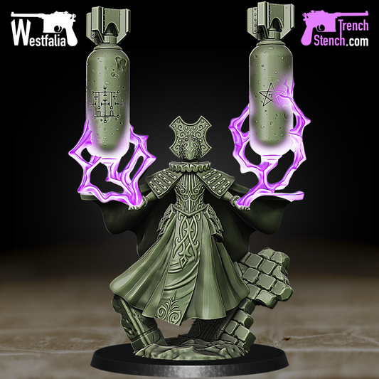 Cadaver Corps Phosphor Witch 3 - Trench Warband Miniatures | Compatible with Tabletop Wargames