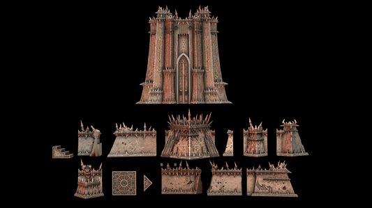 Chaos Modular Scenery Set - Chaos Across the Galaxy | Compatible with Tabletop Wargames