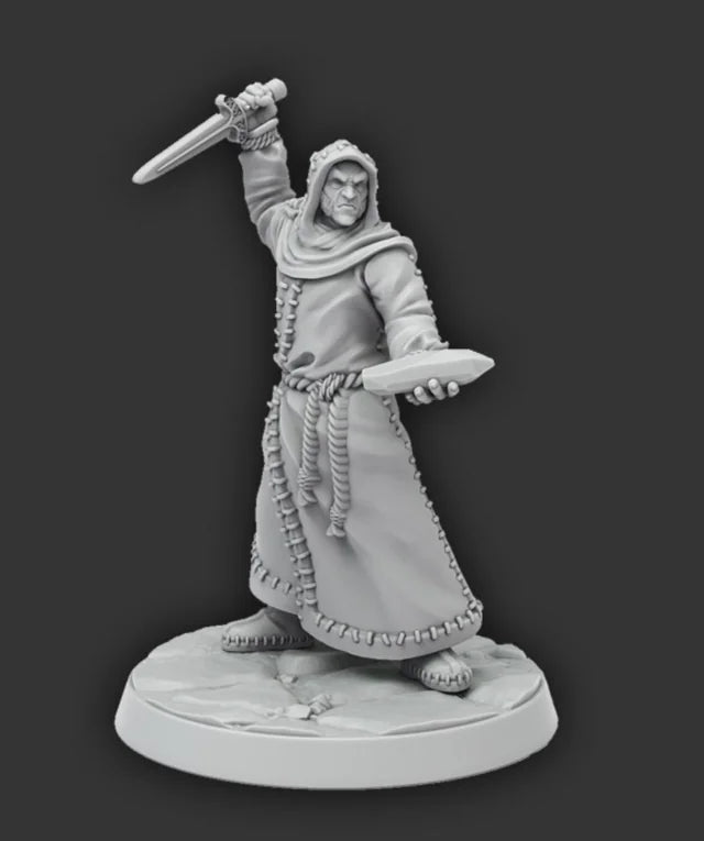 Dunmer Cultist, Dark Elf Sorcerer - Elder Scrolls: Call to Arms | Compatible with Tabletop Wargames