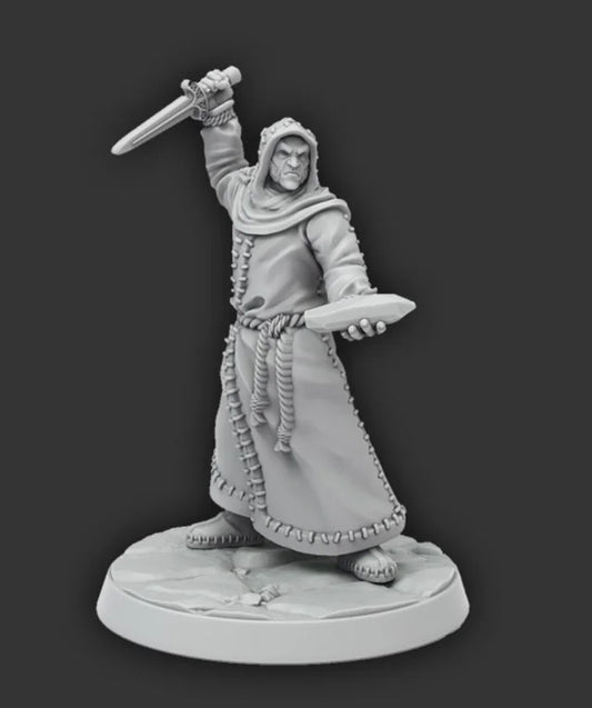Dunmer Cultist, Dark Elf Sorcerer - Elder Scrolls: Call to Arms | Compatible with Tabletop Wargames