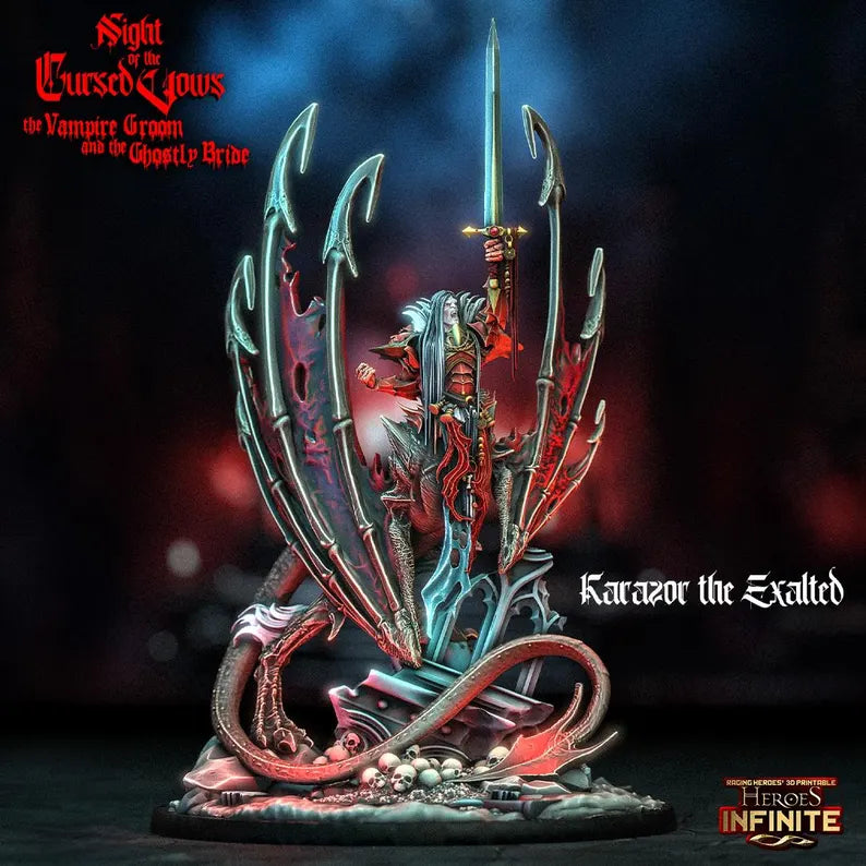 Karazor the Exalted - Night of the Cursed Vows | Compatible with Tabletop Wargames