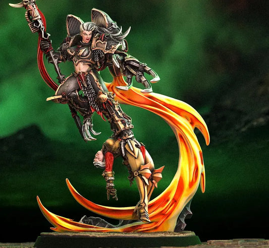 Ravanna Captain of the Vultures w/out Mask - Chaos Across the Galaxy | Compatible with Tabletop Wargames
