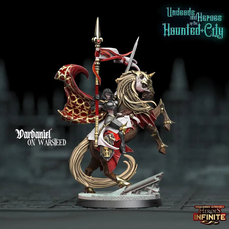 Vardaniel on Warsteed - The Haunted City | Compatible with Tabletop Wargames