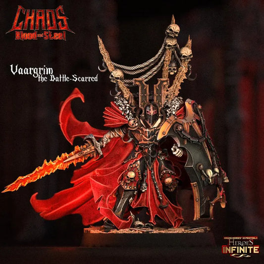 Vaargrim the Battle-Scarred, Chaos Champion - Chaos Blood and Steel