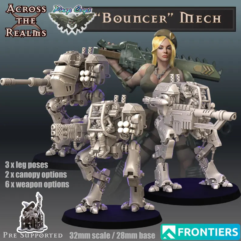 Bouncer Mech Combat Unit