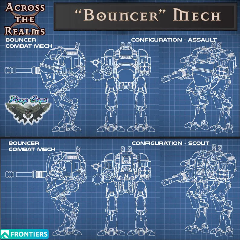 Bouncer Mech Combat Unit