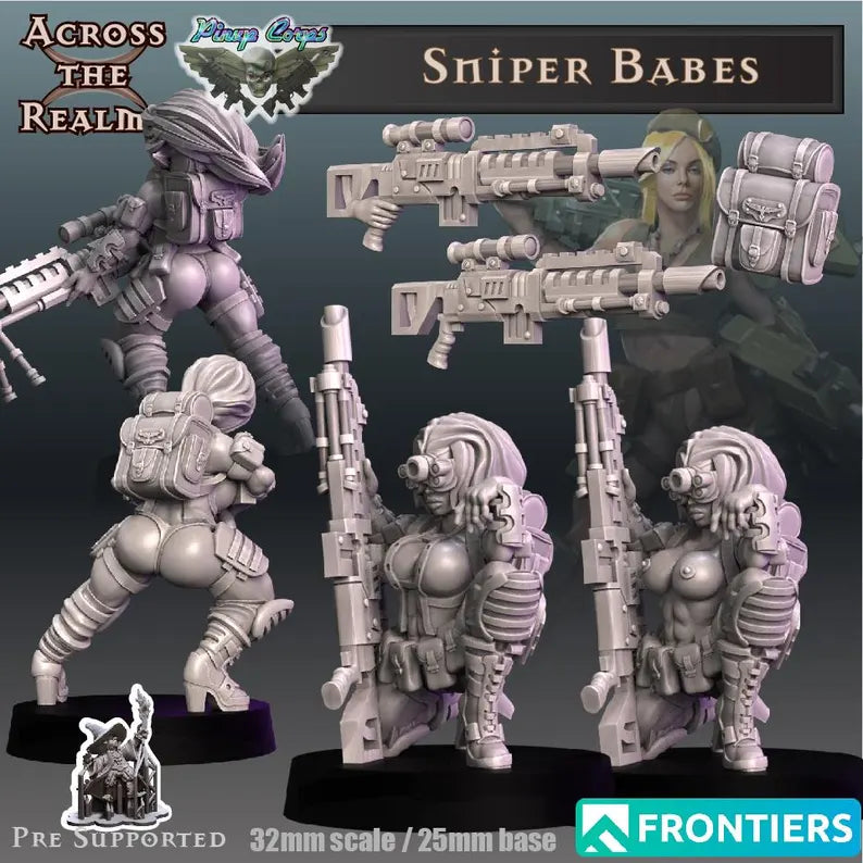 Sniper Babes - 3-Babe Squad