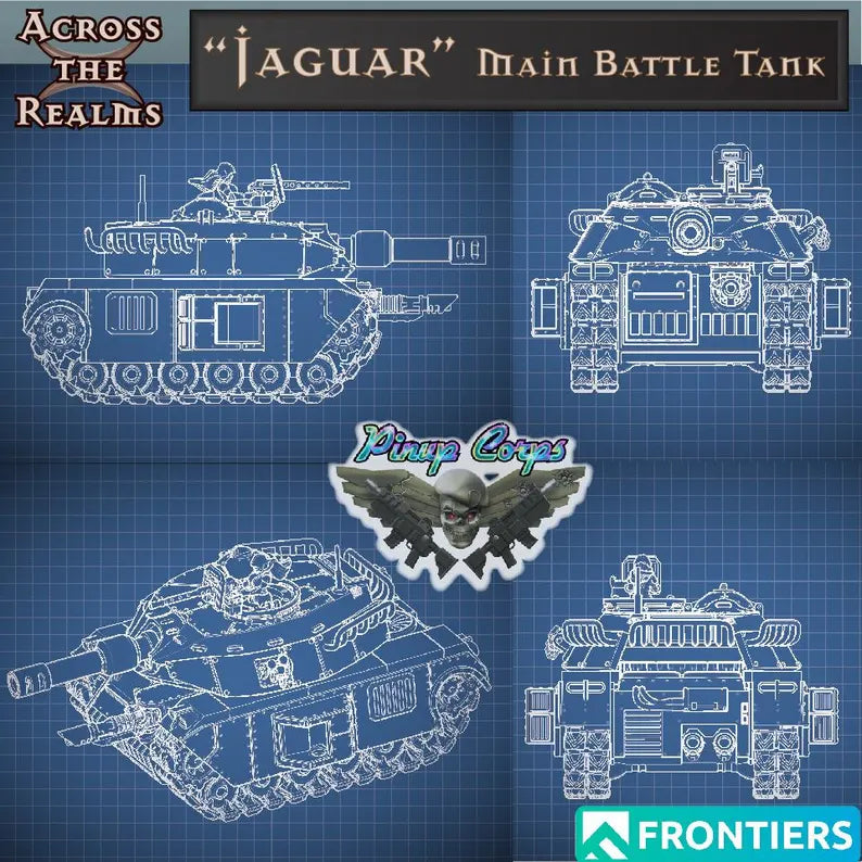 Jaguar Main Battle Tank - Across the Realms Pinup Corps