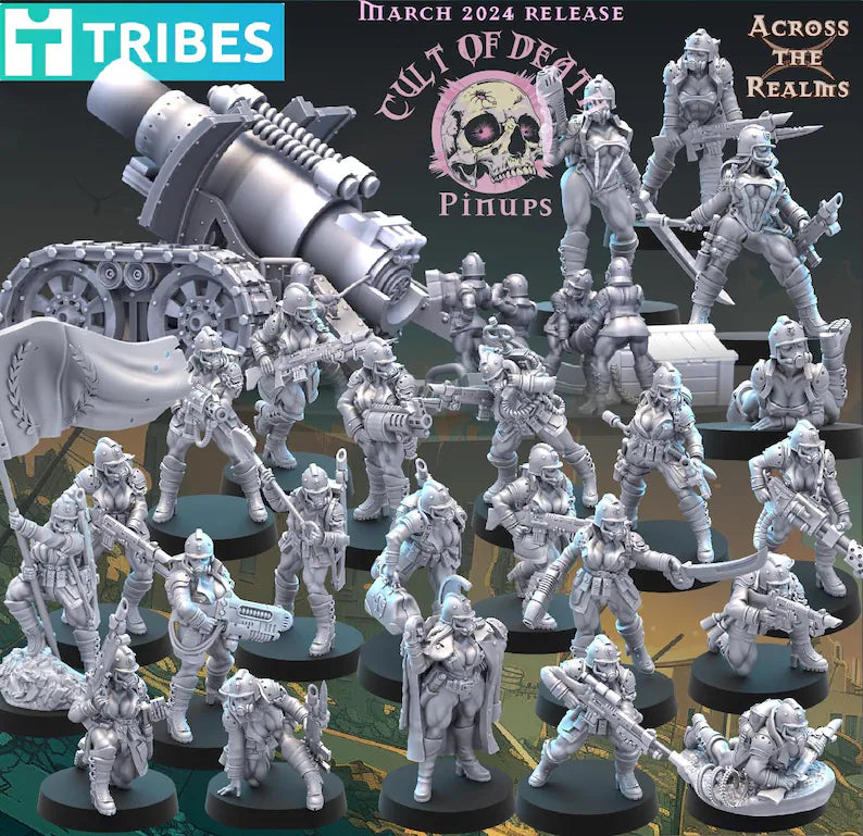 Cult of Death Complete Army Set - 25 Model Collection