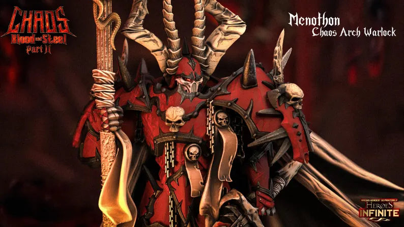 Menothon, Chaos Arch Warlock - Chaos Blood and Steel