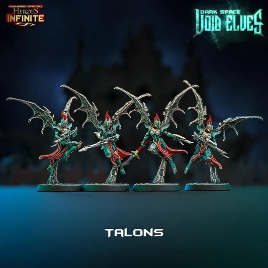 Dark Elf Talons - 5-Man Unit (4 Troops & 1 Leader)