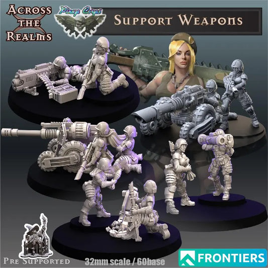 Pinup Support Weapons - 4-Babe Unit