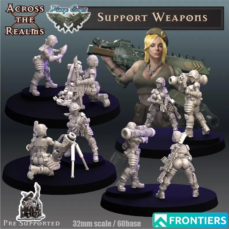 Pinup Support Weapons - 4-Babe Unit