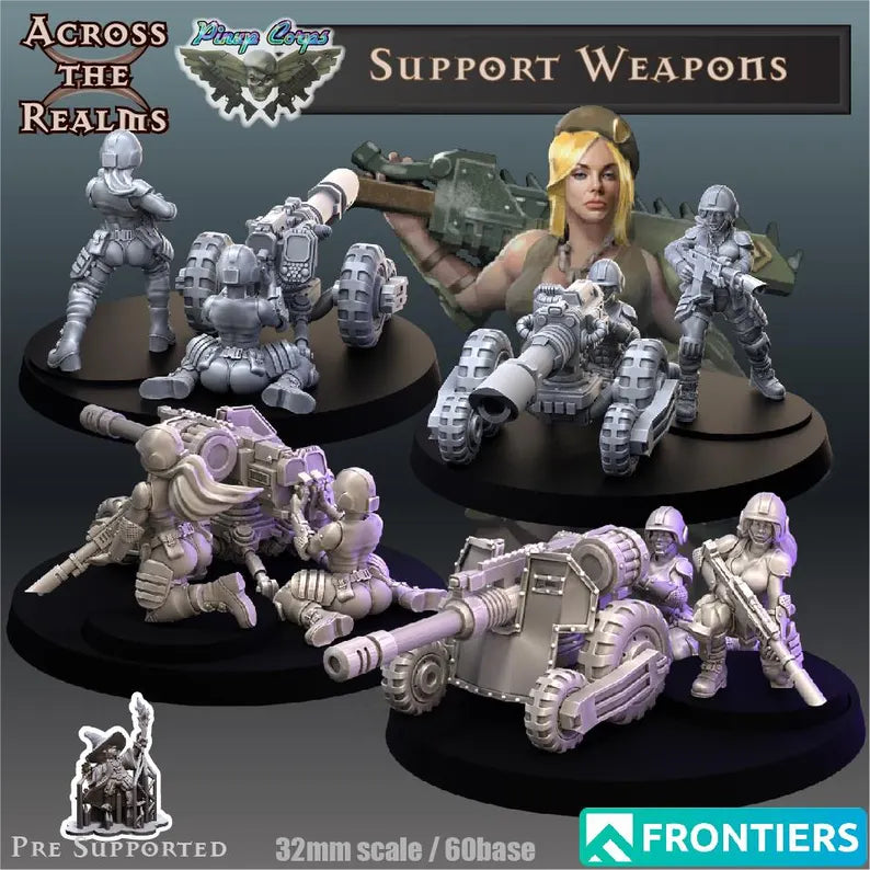 Pinup Support Weapons - 4-Babe Unit