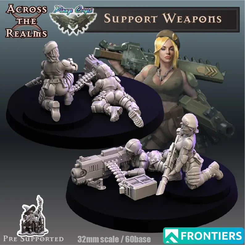 Pinup Support Weapons - 4-Babe Unit