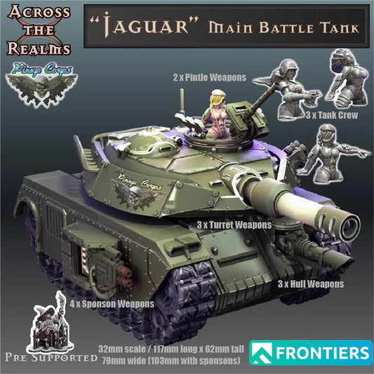 Jaguar Main Battle Tank - Across the Realms Pinup Corps