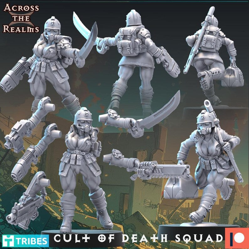 Cult of Death Squad - 10 Babe Unit (Various Poses)