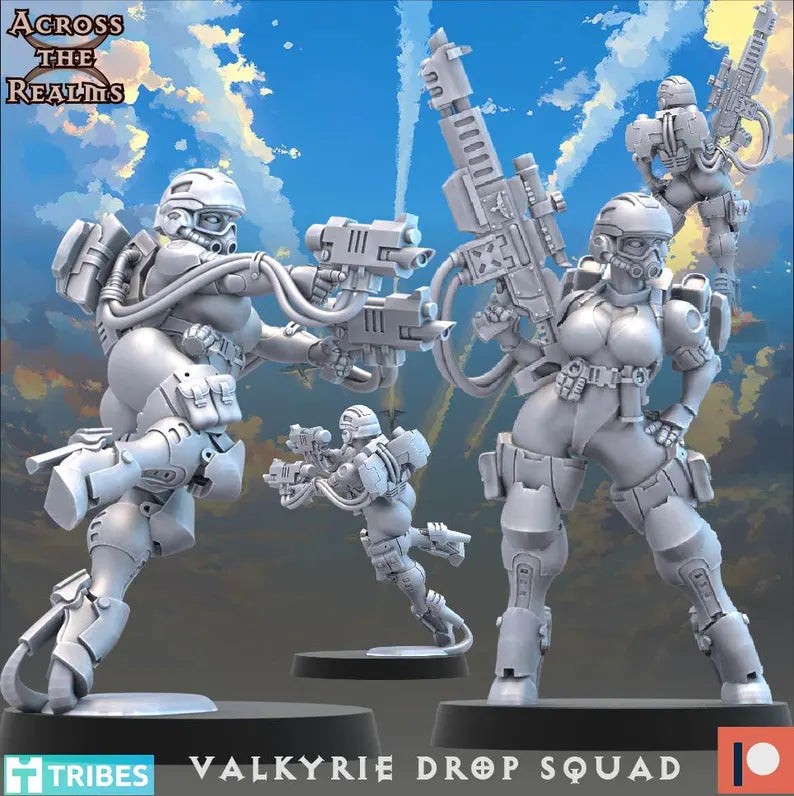 Valkyrie Babe Drop Squad - 13-Babe Squad (Various Poses)