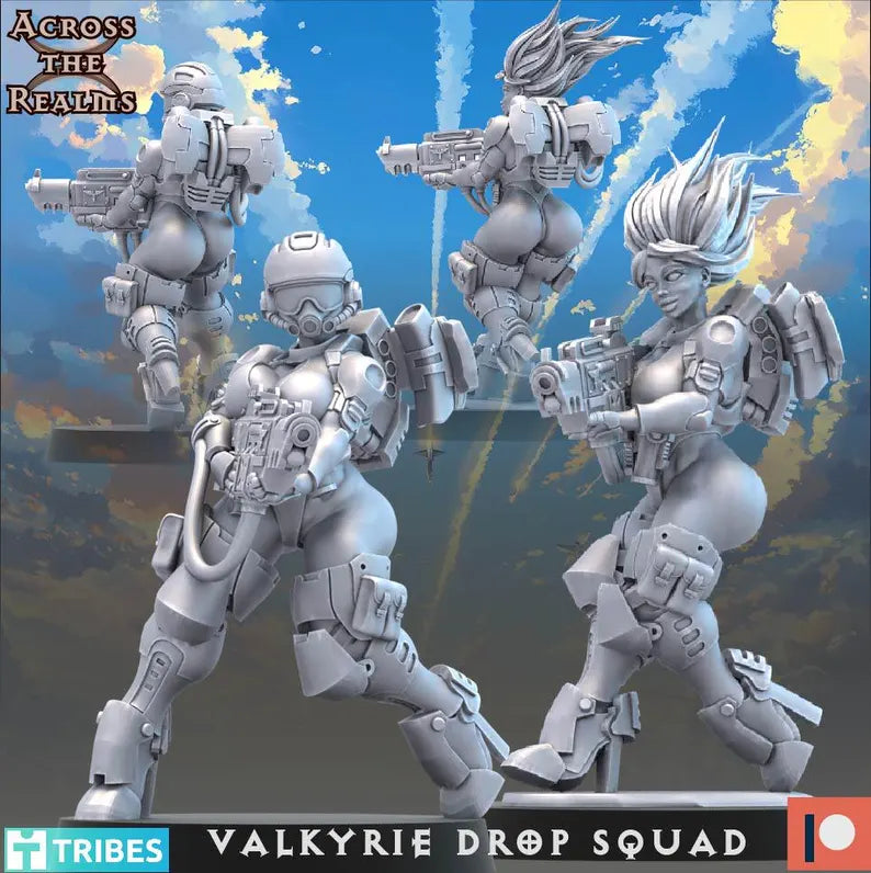 Valkyrie Babe Drop Squad - 13-Babe Squad (Various Poses)