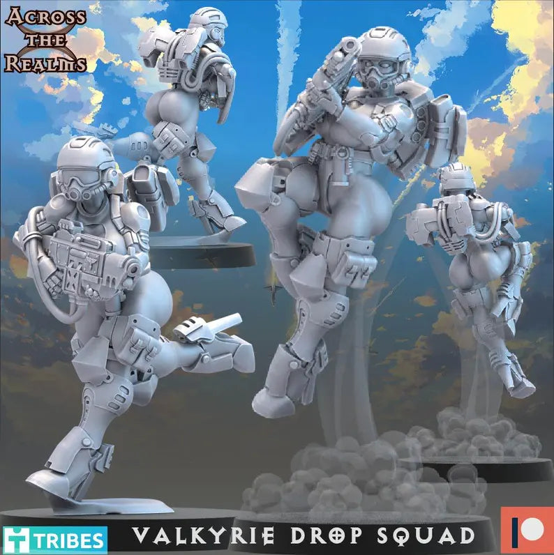 Valkyrie Babe Drop Squad - 13-Babe Squad (Various Poses)