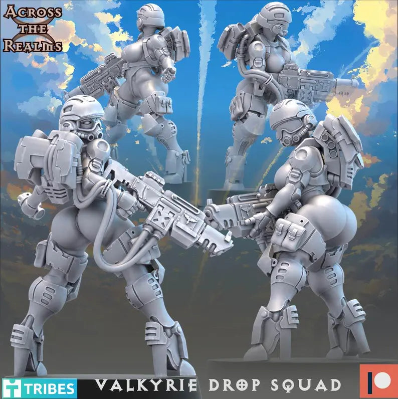 Valkyrie Babe Drop Squad - 13-Babe Squad (Various Poses)