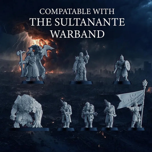 Heretic Legion Warband - Trench Warband Miniatures | Compatible with Tabletop Wargames