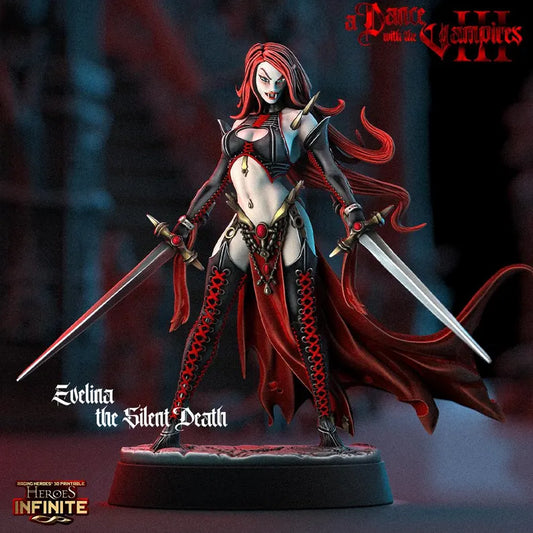 Evelina, the Silent Death - a Dance with the Vampires | Compatible with Tabletop Wargames