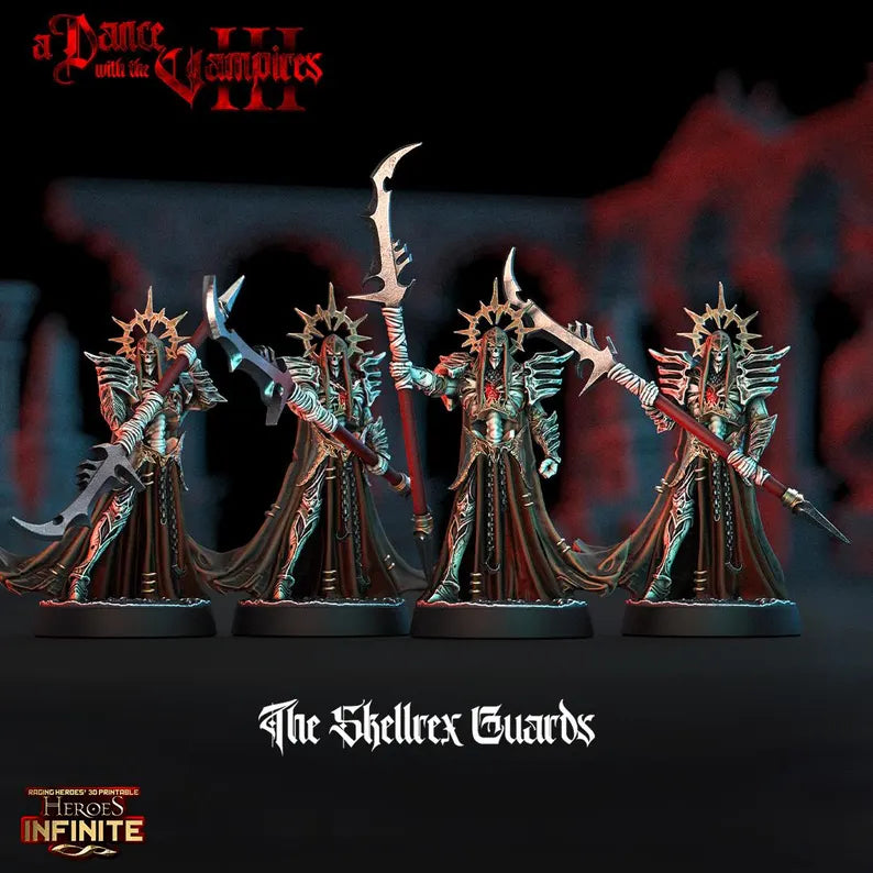 The Skellrex Guards - a Dance with the Vampires | Compatible with Tabletop Wargames