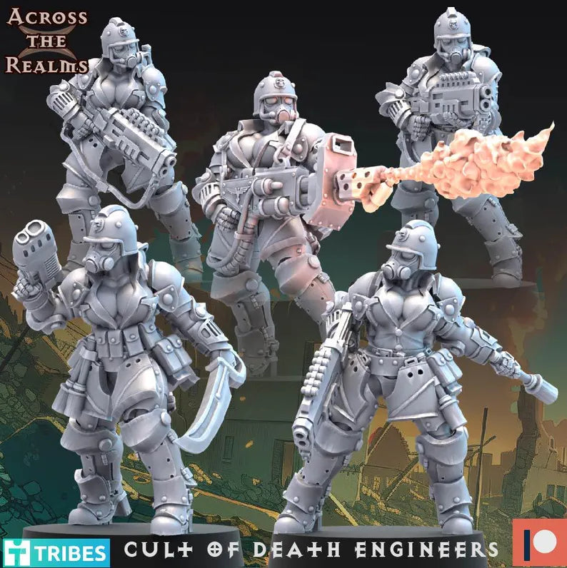 Guard Babes: Cult of Death Engineers - 5-Babe Squad