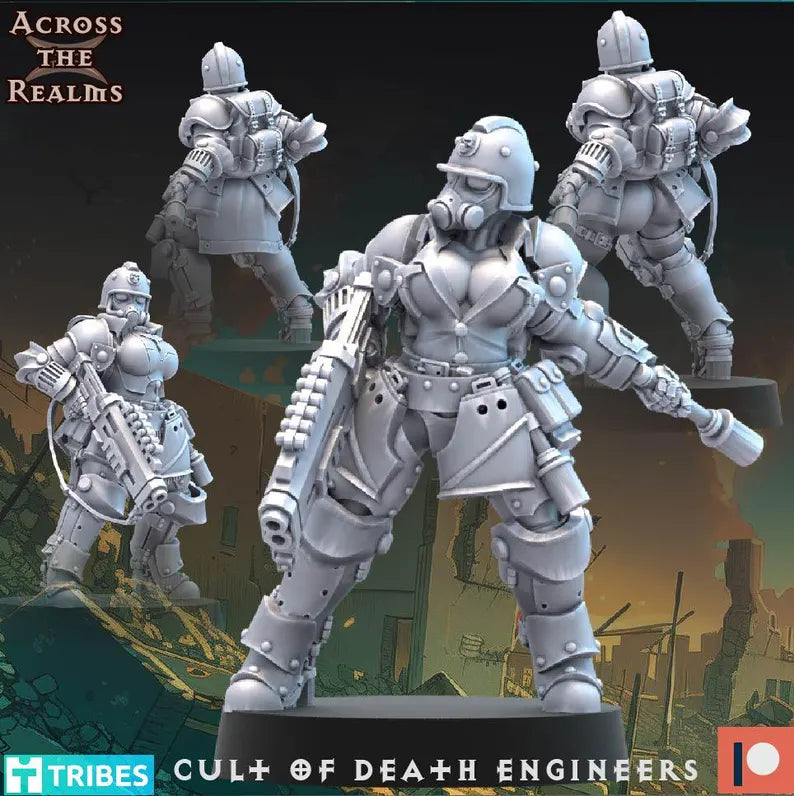 Guard Babes: Cult of Death Engineers - 5-Babe Squad