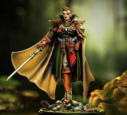 Aurelia Imperius, Imperial High Commander (w/out Banner) - Imperial Commando | Compatible with Tabletop Wargames