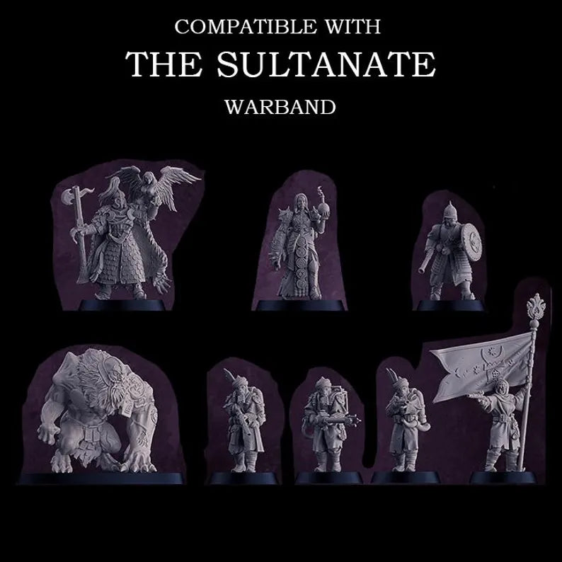 The Sultanate Warband - Trench Warband Miniatures | Compatible with Tabletop Wargames