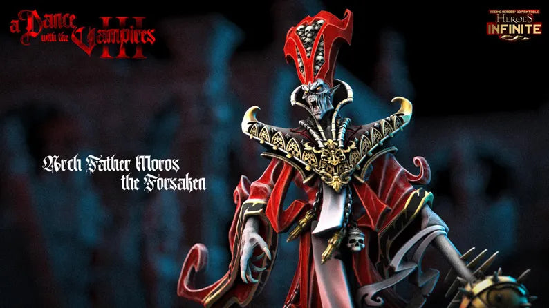 Arch Father Moros the Forsaken - a Dance with the Vampires | Compatible with Tabletop Wargames