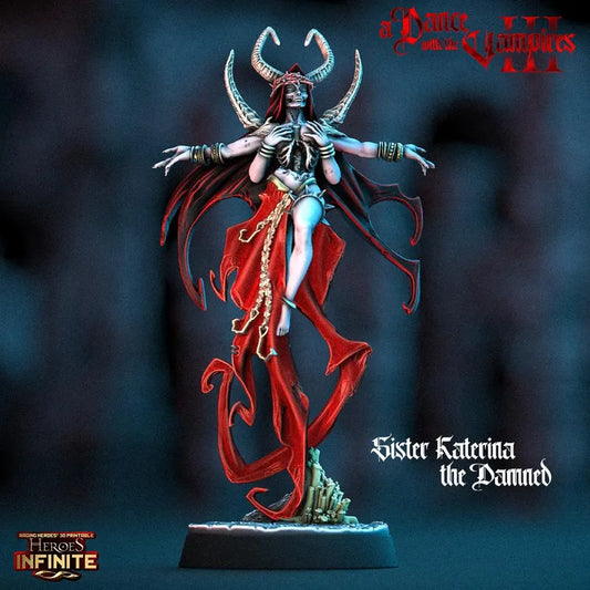 Sister Katerina, the Damned - a Dance with the Vampires | Compatible with Tabletop Wargames