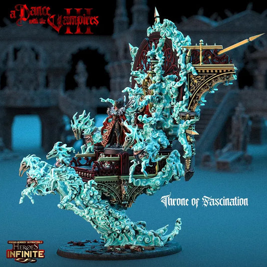 Throne of Fascination - a Dance with the Vampires | Compatible with Tabletop Wargames