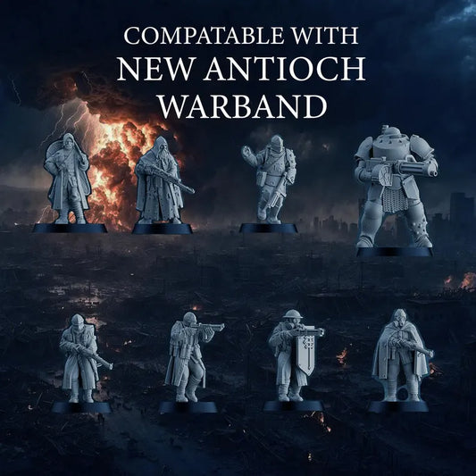 New Antioch Warband - Trench Warband Miniatures | Compatible with Tabletop Wargames