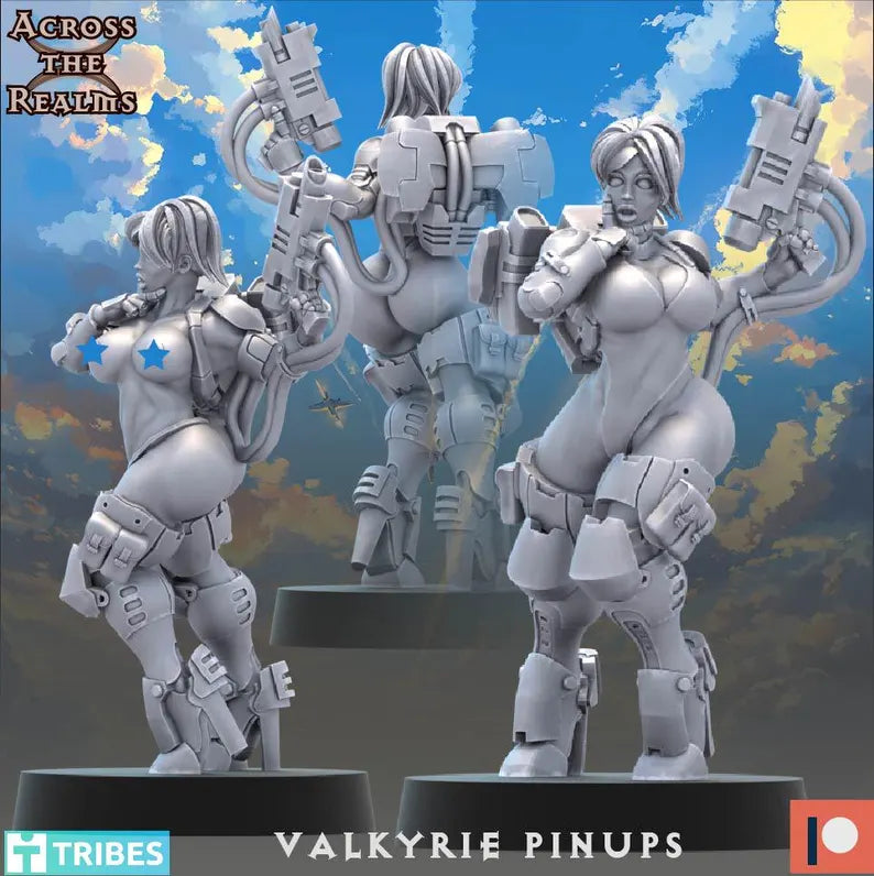 Guard Babe Valkyrie Pinups- 5-Babe Squad