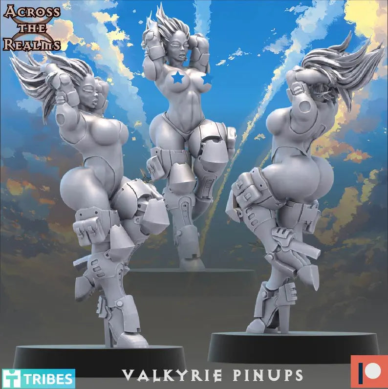 Guard Babe Valkyrie Pinups- 5-Babe Squad