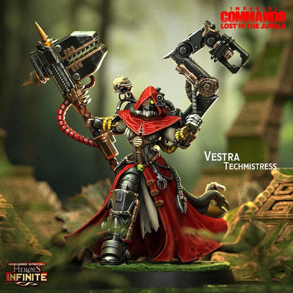 Vestra Techmistress, Cybernetic Engineer - Imperial Commando | Compatible with Tabletop Wargames